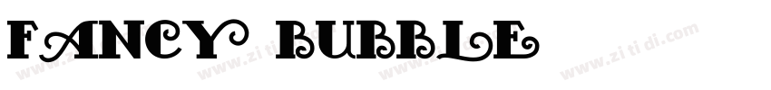 Fancy Bubble字体转换